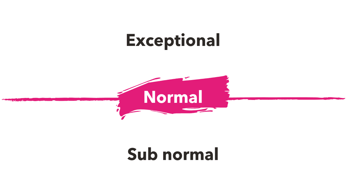 Read more about the article WHAT IS THE LINE OF ‘NORMAL’?