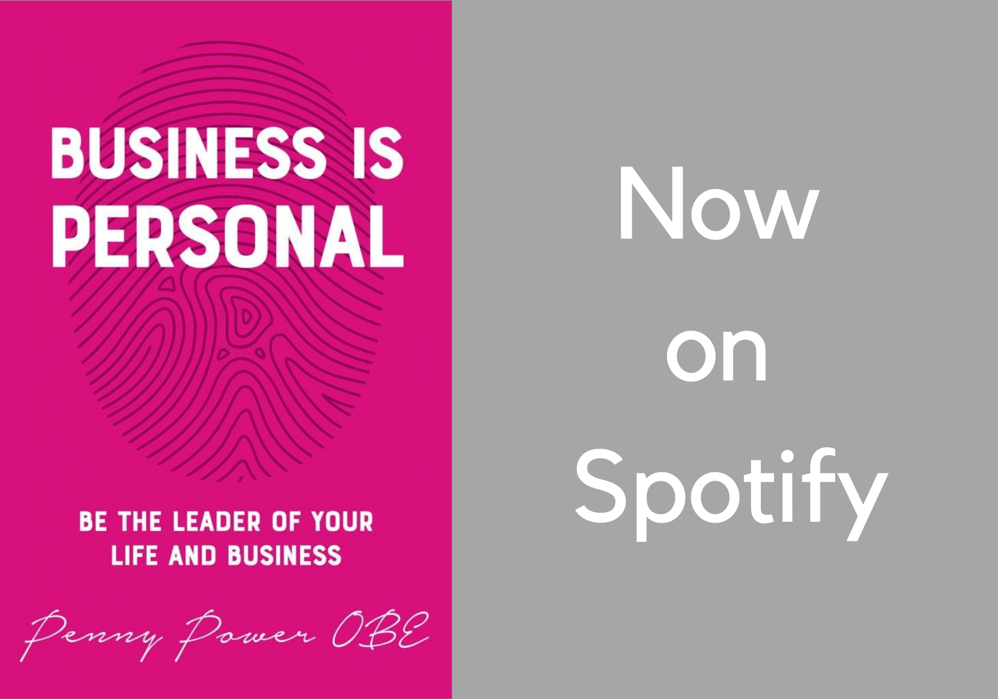 Read more about the article Business is Personal – now on Spotify!