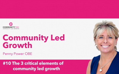 The 3 critical elements of community led growth