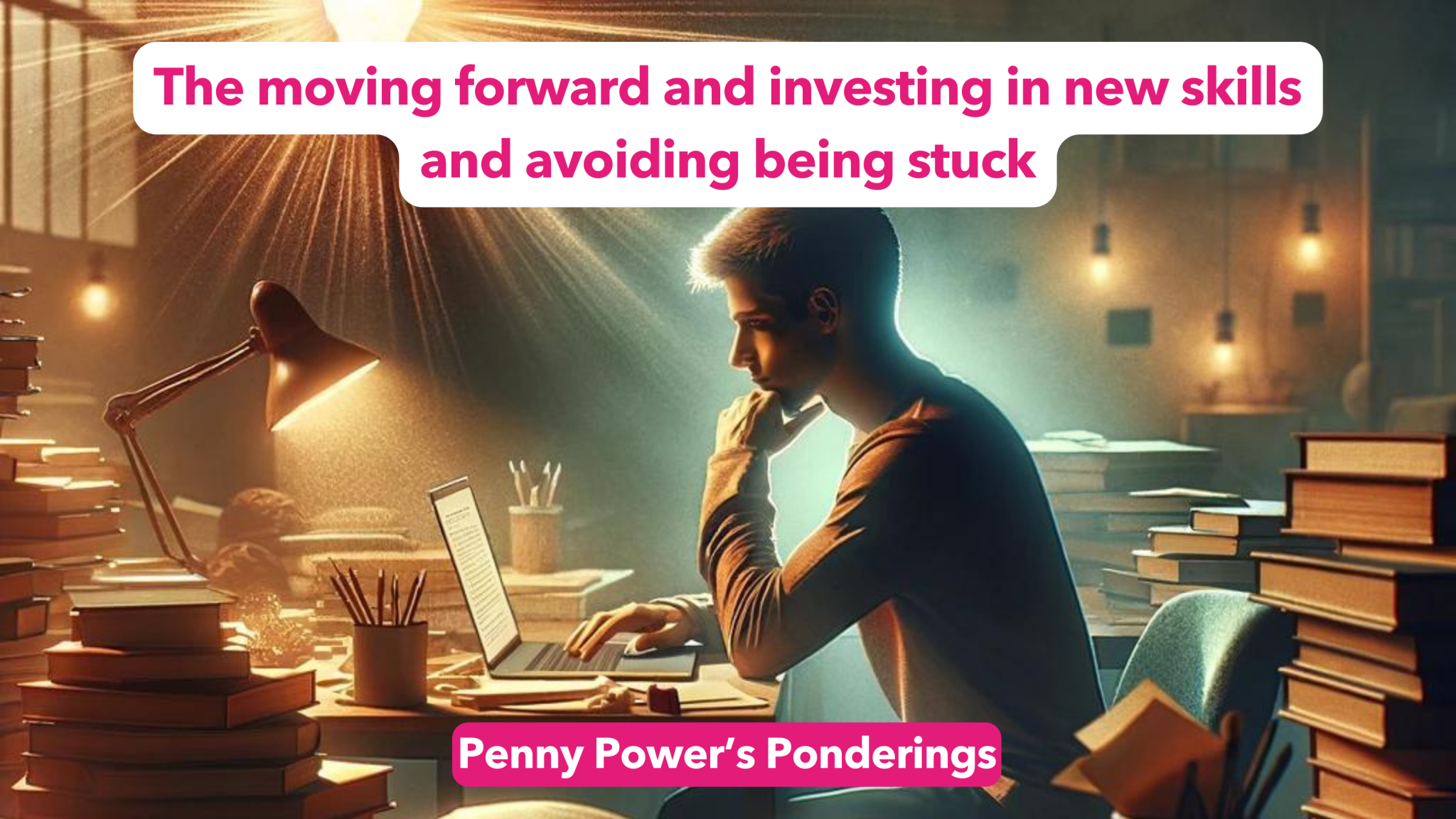 Read more about the article Penny Power Ponders the moving forward and investing in new skills and avoiding being stuck