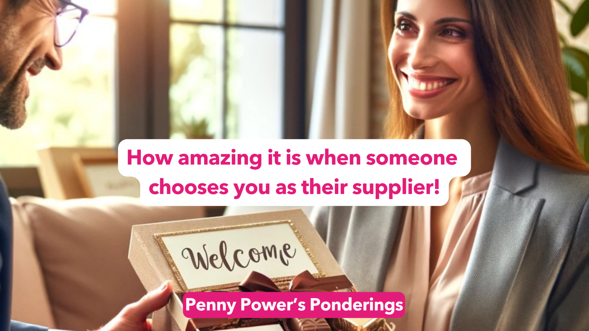 Read more about the article Penny Power ponders how amazing it is when someone chooses you as their supplier!