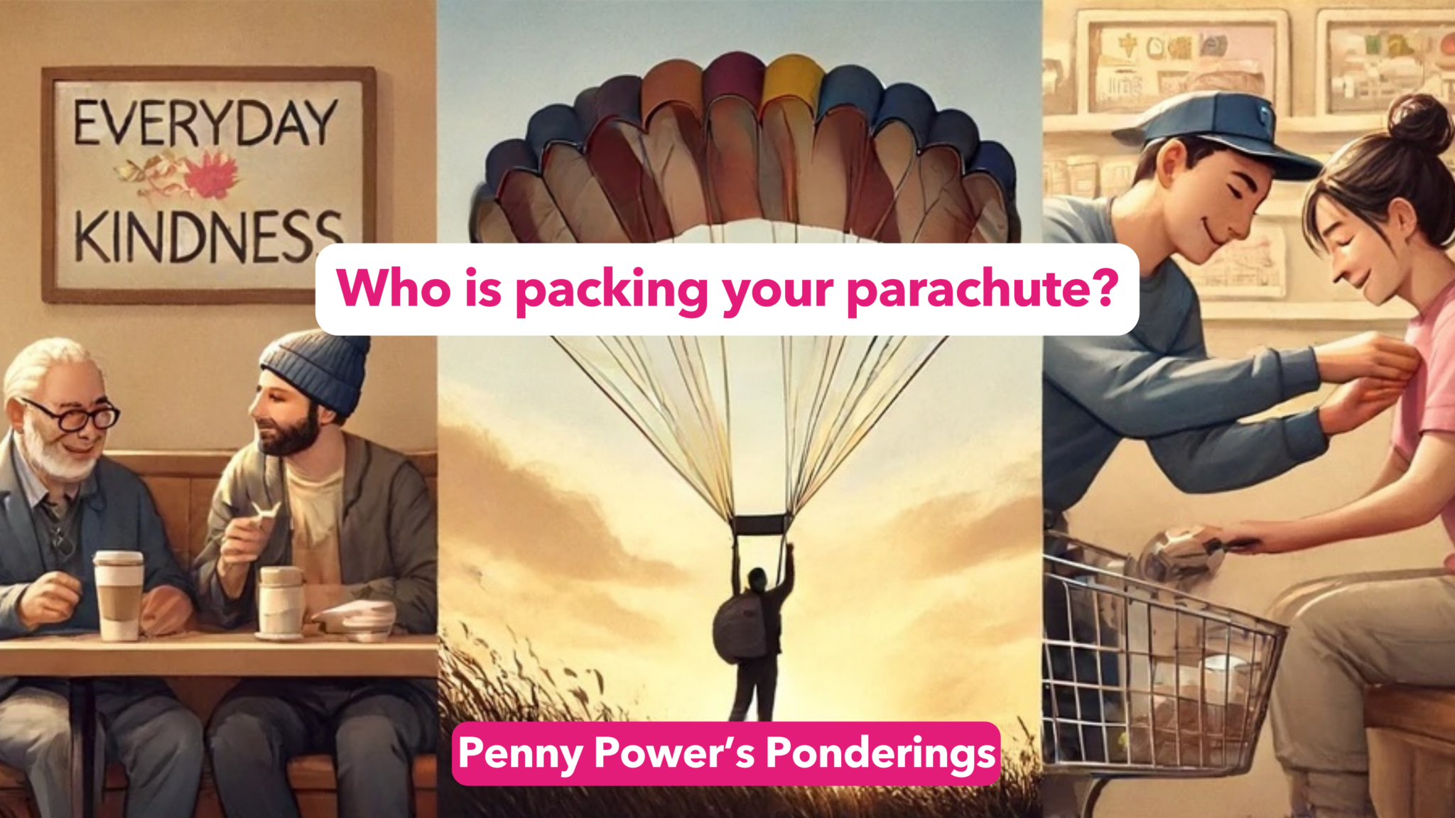 Read more about the article Penny Power Ponders who is packing your parachute