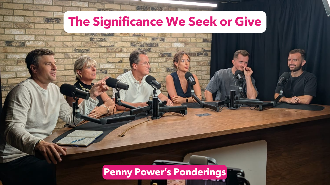 You are currently viewing The Significance We Seek or Give